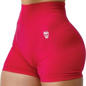 Miami Pink Gymreapers compression shorts